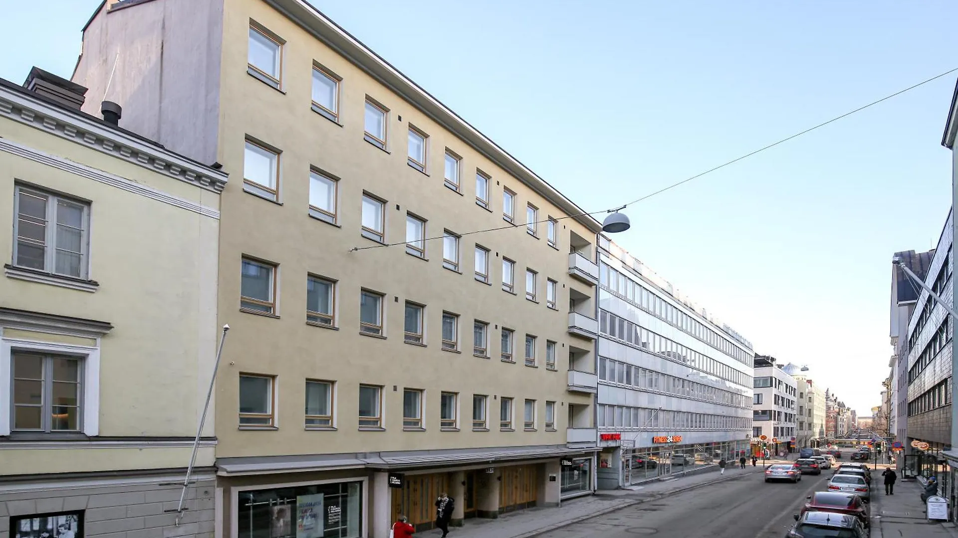 Kotimaailma Apartments Kamppi - Pieni Yksioe 헬싱키